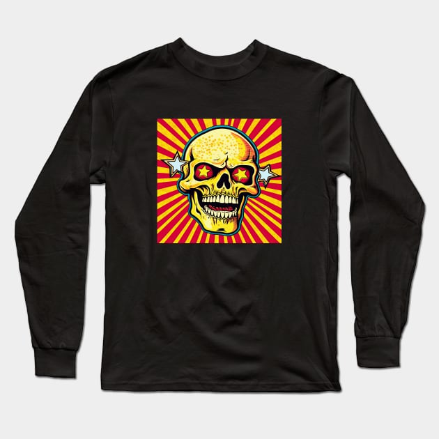 Dead star laugh Long Sleeve T-Shirt by obstinator